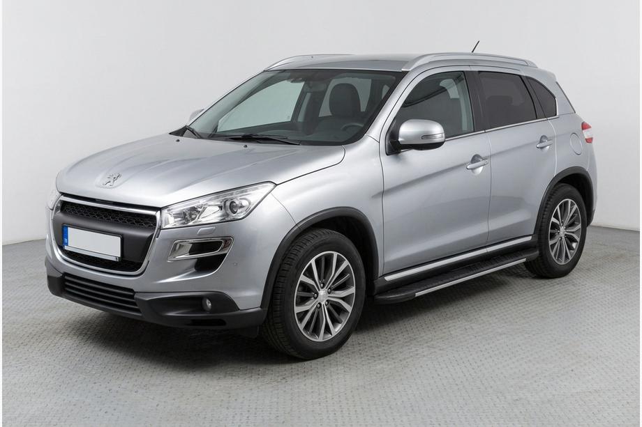 Peugeot 4008 2012–2017 Bočné nášľapy Bosphorus Grey (2 ks, hliník) Image