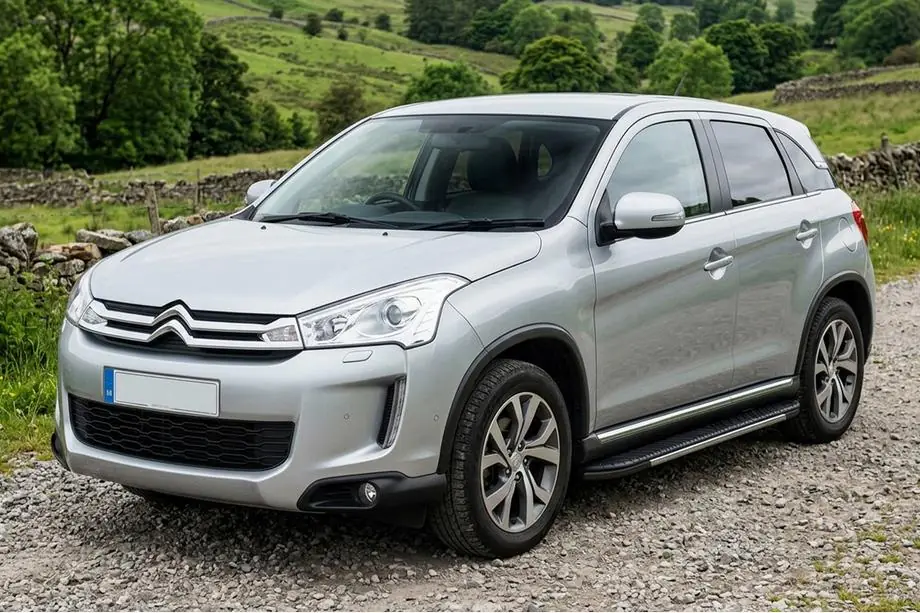 Citroen C-4 Aircross 2012–2017 Bočné nášľapy Bosphorus Grey (2 ks, hliník) Image