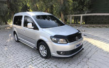 Volkswagen Caddy 2010–2015 Deflektor kapoty (EuroCap) fotografia 3
