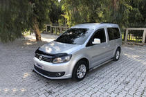 Volkswagen Caddy 2010–2015 Deflektor kapoty (EuroCap) fotografia 4