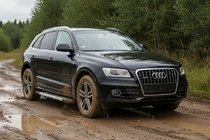 Audi Q5 2008–2017 Bočné nášľapy New Vision Grey (2 ks, hliník) fotografia 1