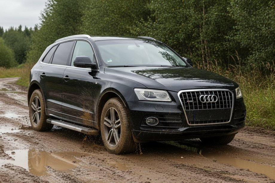 Audi Q5 2008–2017 Bočné nášľapy New Vision Grey (2 ks, hliník) Image
