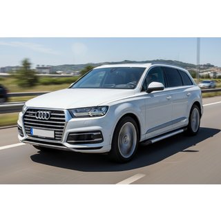 Bočné nášľapy New Vision Grey (2 ks, hliník) Audi Q7 2015–2026 fotografia 1