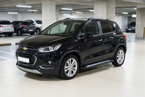 Chevrolet Trax 2012–2023 Bočné nášľapy New Vision Black (2 ks, hliník) fotografia 1