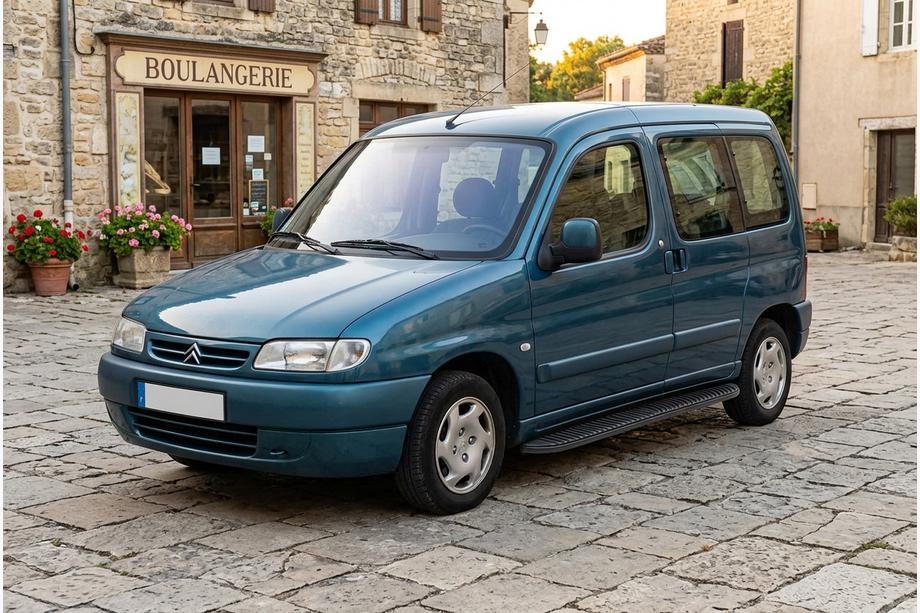 Citroen Berlingo 1996–2008 Bočné prahy Tayga Black (2 ks, hliník) Image