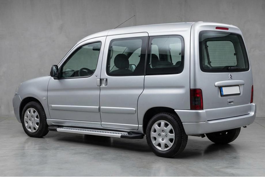 Citroen Berlingo 1996–2008 Bočné nášľapy New Vision Grey (2 ks, hliník) Image
