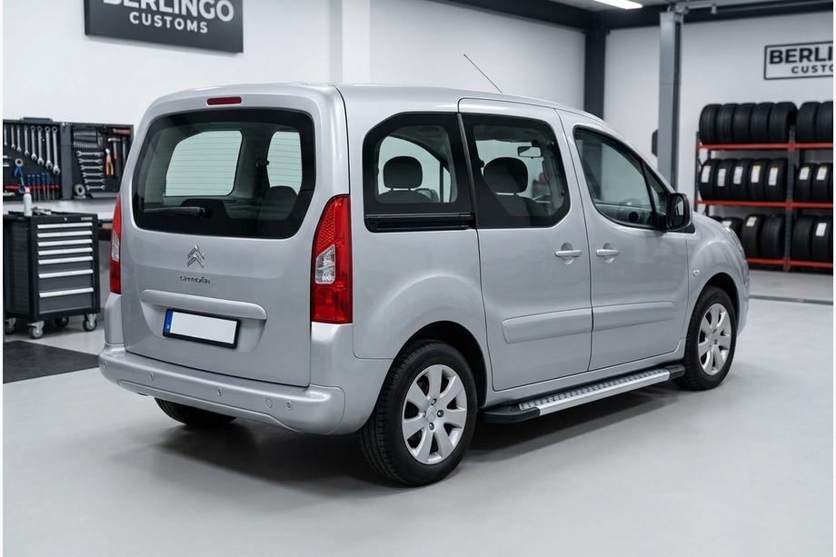 Citroen Berlingo 2008–2018 Bočné nášľapy New Vision Grey (2 ks, hliník) Image