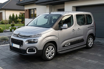 Citroen Berlingo/Multispace 2018– Bočné prahy Tayga Black (2 ks, hliník) fotografia 1