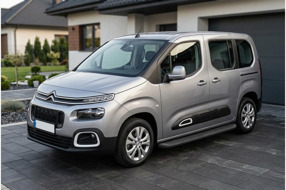 Citroen Berlingo/Multispace 2018– Bočné prahy Tayga Black (2 ks, hliník) Image