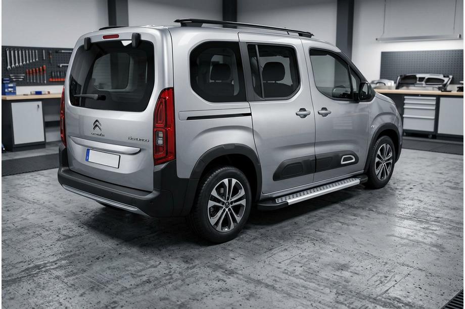 Citroen Berlingo/Multispace 2018– Bočné nášľapy New Vision Grey (2 ks, hliník) Image