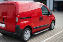 Citroen Nemo 2007–2017 Bočné nášľapy BlackLine (2 ks, hliník) fotografia 1