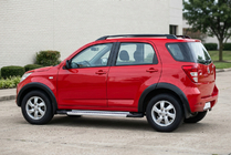 Daihatsu Terios 2006–2017 Bočné nášľapy New Vision Grey (2 ks, hliník) fotografia 1