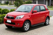 Daihatsu Terios 2006–2017 Bočné prahy Tayga Black (2 ks, hliník) fotografia 1