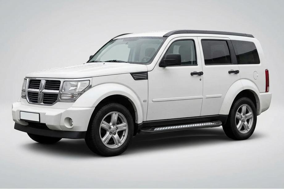 Dodge Nitro 2006–2011 Bočné nášľapy New Vision Black (2 ks, hliník) Image