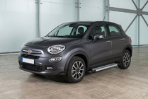 Fiat 500X 2014–2024 Bočné nášľapy New Vision Grey (2 ks, hliník) fotografia 1