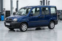 Fiat Doblo I 2001–2005 Bočné prahy Tayga Black (2 ks, hliník) fotografia 1