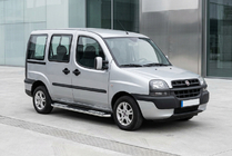 Fiat Doblo I 2001–2005 Bočné nášľapy Tayga V2 (2 ks, hliník) fotografia 1