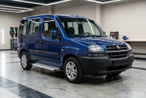 Fiat Doblo I 2005–2010 Bočné nášľapy New Vision Grey (2 ks, hliník) fotografia 1