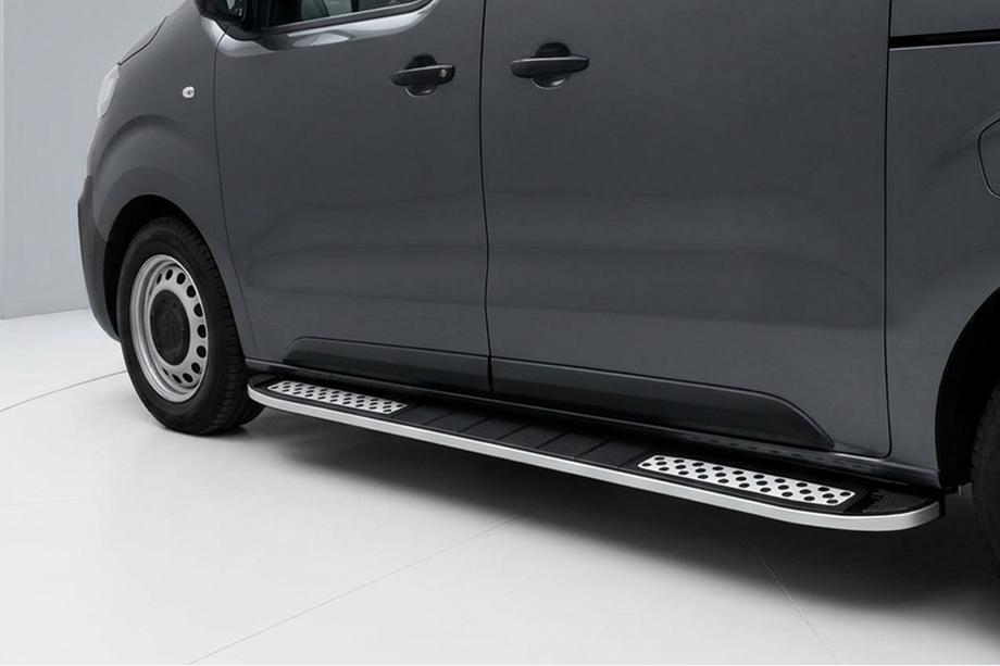 Fiat Scudo 2007–2015 Bočné nášľapy Tayga V2 (2 ks, hliník) Image