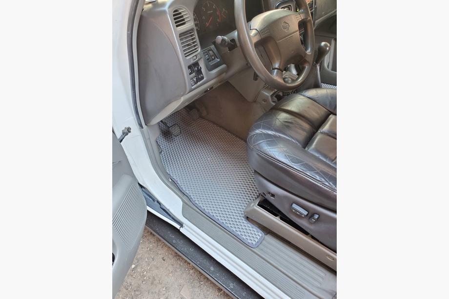 Nissan Patrol Y61 1997–2011 EVA autokoberce (sivé) Dlhý, 4 ks (predné a zadné rohože) Fotografia 18