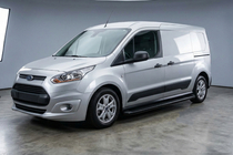 Ford Connect 2014–2021 Bočné prahy Tayga Black (2 ks, hliník) fotografia 1