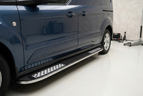 Ford Connect 2014–2021 Bočné nášľapy Tayga V2 (2 ks, hliník) fotografia 1