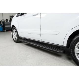 Bočné prahy Tayga Black (2 ks, hliník) Ford Courier 2014–2023 fotografia 1