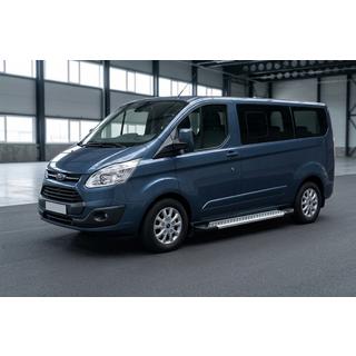 Bočné nášľapy New Vision Grey (2 ks, hliník) Ford Custom 2013–2022 fotografia 1