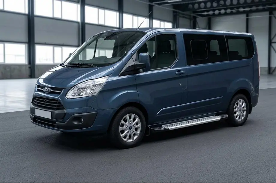 Ford Custom 2013–2022 Bočné nášľapy New Vision Grey (2 ks, hliník) Image