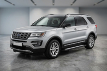 Ford Explorer 2011–2019 Bočné nášľapy New Vision Black (2 ks, hliník) fotografia 1