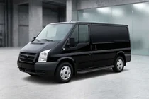 Ford Transit 2000–2014 Bočné prahy Tayga Black (2 ks, hliník) fotografia 1