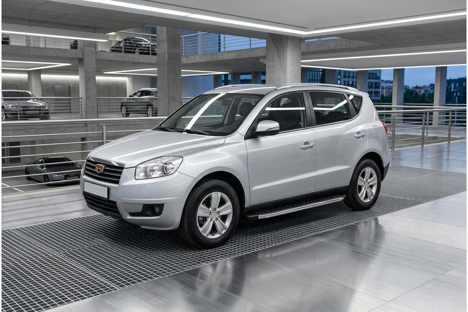 Geely Emgrand X7 2011– Bočné nášľapy BlackLine (2 ks, hliník) Image