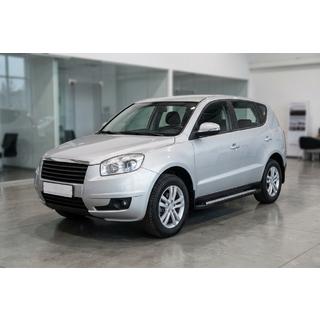Bočné nášľapy New Vision Black (2 ks, hliník) Geely Emgrand X7 2011– fotografia 1