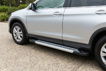 Honda CRV 2012–2016 Bočné nášľapy New Vision Grey (2 ks, hliník) fotografia 1