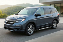 Honda Pilot 2015–2022 Bočné nášľapy New Vision Black (2 ks, hliník) fotografia 1