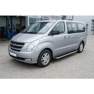 BlackLine bočné nášľapy (2 ks, hliník) Hyundai H300, H1, Starex 2008–2020 fotografia 1
