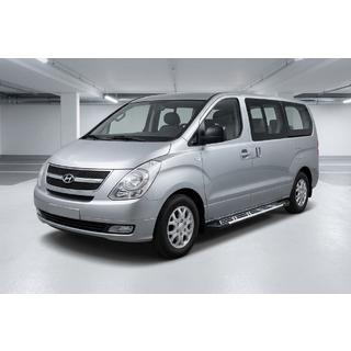 Bočné nášľapy Sunrise (2 ks, hliník) Hyundai H300, H1, Starex 2008–2020 fotografia 1