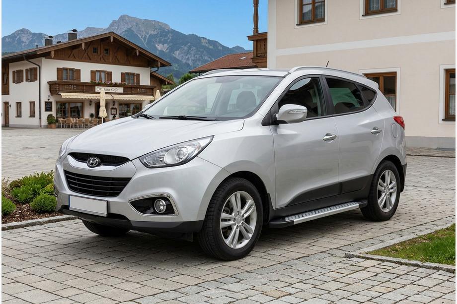 Hyundai IX-35 2010–2015 Bočné nášľapy New Vision Grey (2 ks, hliník) Image