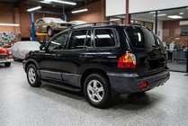 Hyundai Santa Fe 1 2000–2006 Bočné prahy Tayga Black (2 ks, hliník) fotografia 1