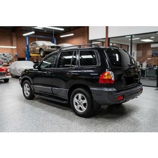 Bočné prahy Tayga Black (2 ks, hliník) Hyundai Santa Fe 1 2000–2006 fotografia 1