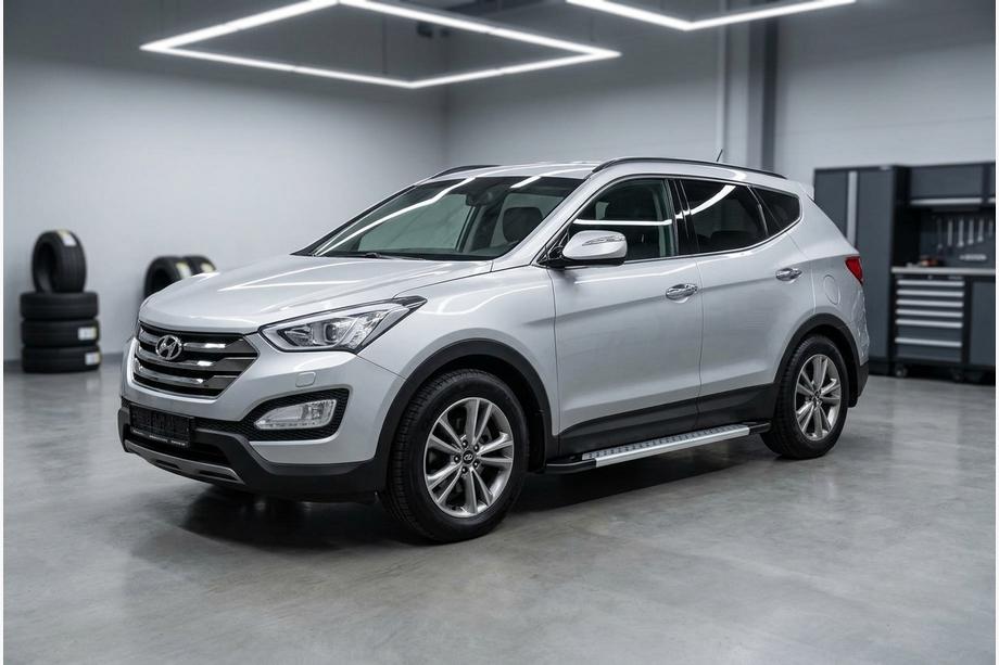 Hyundai Santa Fe 3 2012–2018 Bočné nášľapy New Vision Grey (2 ks, hliník) Image