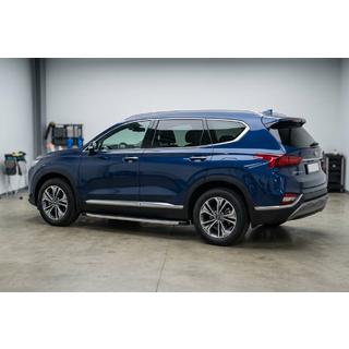 Bočné nášľapy BlackLine (2 ks, hliník) Hyundai Santa Fe 4 2018–2023 fotografia 1