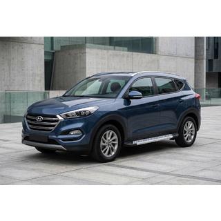 Bočné nášľapy New Vision Grey (2 ks, hliník) Hyundai Tucson TL 2016–2021 fotografia 1
