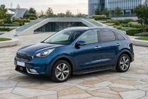 Kia Niro 2016–2021 Bočné nášľapy RedLine Black (2 ks, hliník) fotografia 1