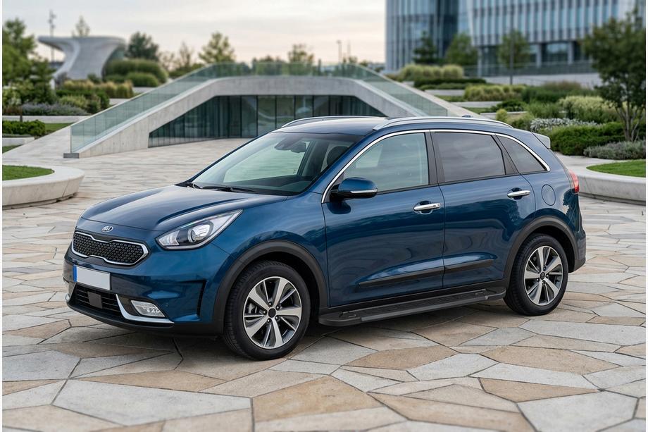 Kia Niro 2016–2021 Bočné nášľapy RedLine Black (2 ks, hliník) Image
