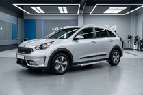 Kia Niro 2016–2021 Bočné nášľapy New Vision Grey (2 ks, hliník) fotografia 1