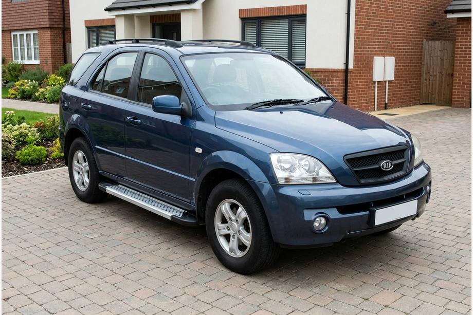 Kia Sorento I BL 2002–2009 Bočné nášľapy New Vision Grey (2 ks, hliník) Image