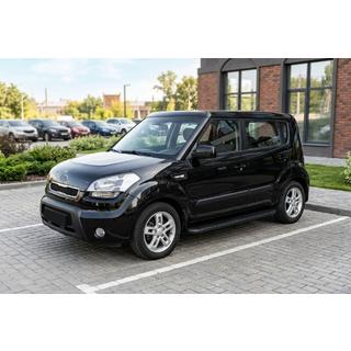 Bočné prahy Tayga Black (2 ks, hliník) Kia Soul I 2008–2013 fotografia 1