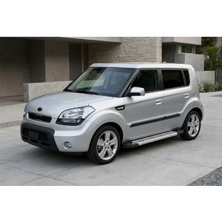 Bočné nášľapy New Vision Grey (2 ks, hliník) Kia Soul I 2008–2013 fotografia 1