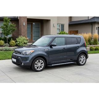 Bočné prahy New Vision Black (2 ks, hliník) Kia Soul II 2013–2018 fotografia 1